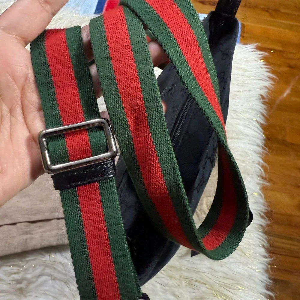 Gucci Web Black Gg Cross bag Shoulder bag Black Small, - Picture 5 of 16